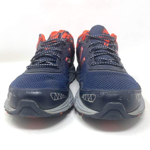 New Balance Lonoke Hiking Shoe Blue Orange Gray Mens 13 - Picture 4 of 10